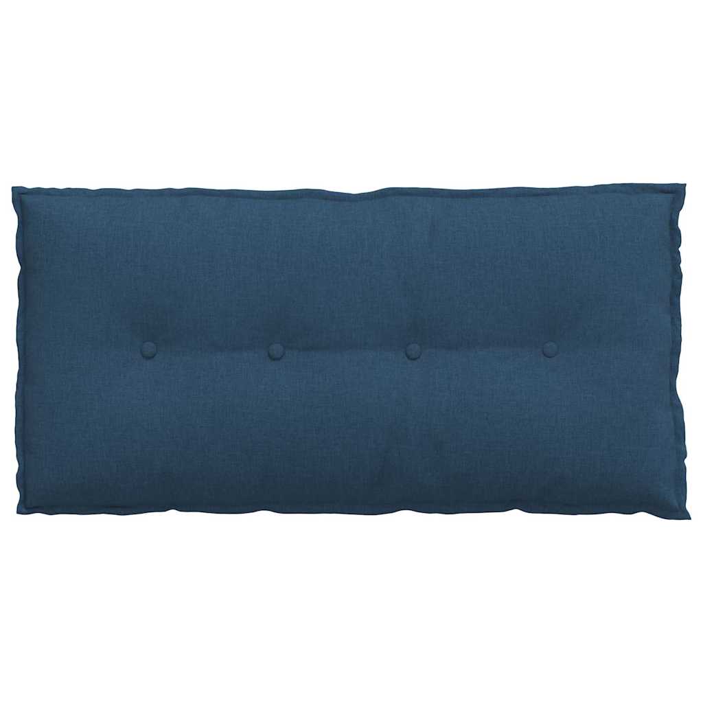 vidaXL Poduszka na plecy Niebieski 100 x 19 x 50 cm tkanina