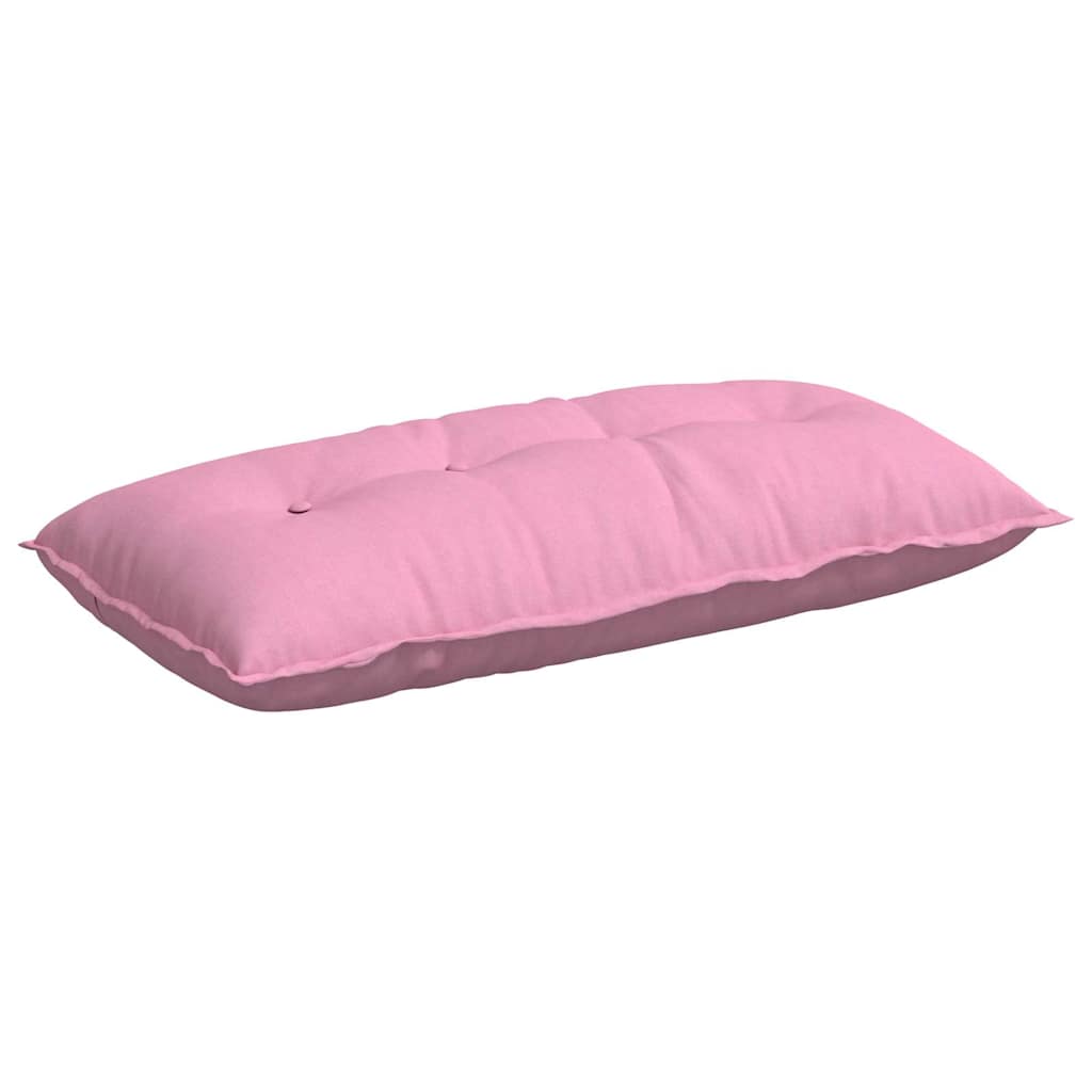 vidaXL Poduszka na plecy Różowy 100 x 19 x 50 cm tkanina