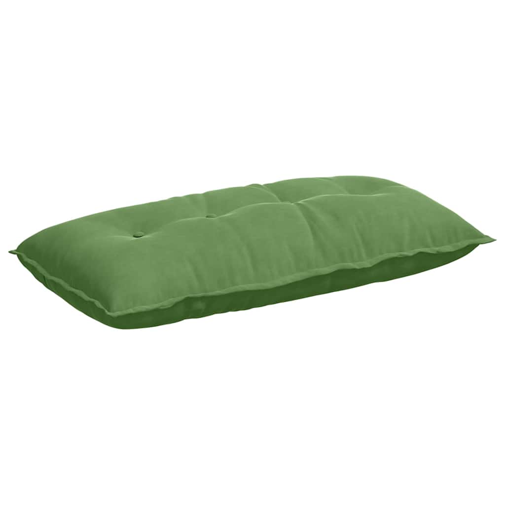 vidaXL Poduszka na plecy Jasnozielony 100 x 50 cm Tkanina sztruksowa