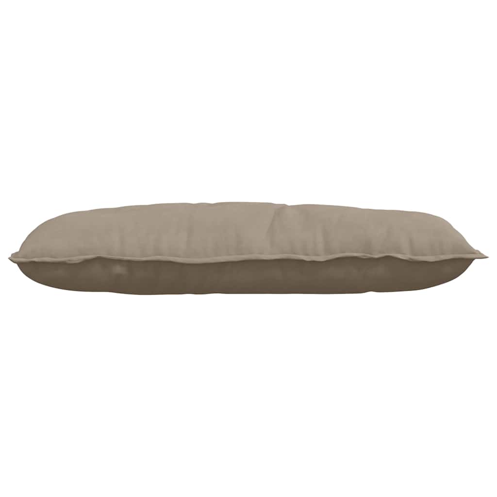 vidaXL Poduszka na plecy Ciemnoszary 100 x 50 cm Tkanina mikrofibrowa