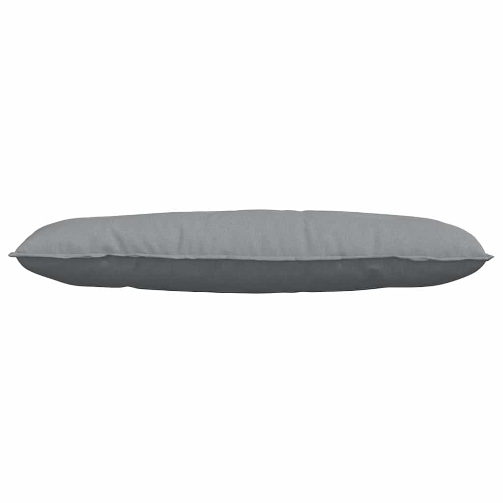 vidaXL Poduszka na plecy Jasnoszary 120 x 19 x 50 cm tkanina