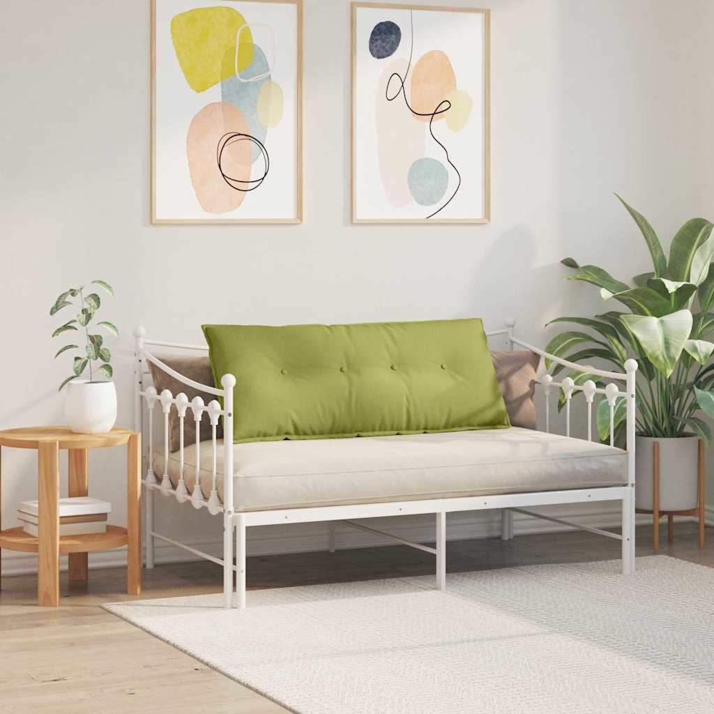 vidaXL Poduszka na plecy Jasnozielony 120 x 19 x 50 cm tkanina