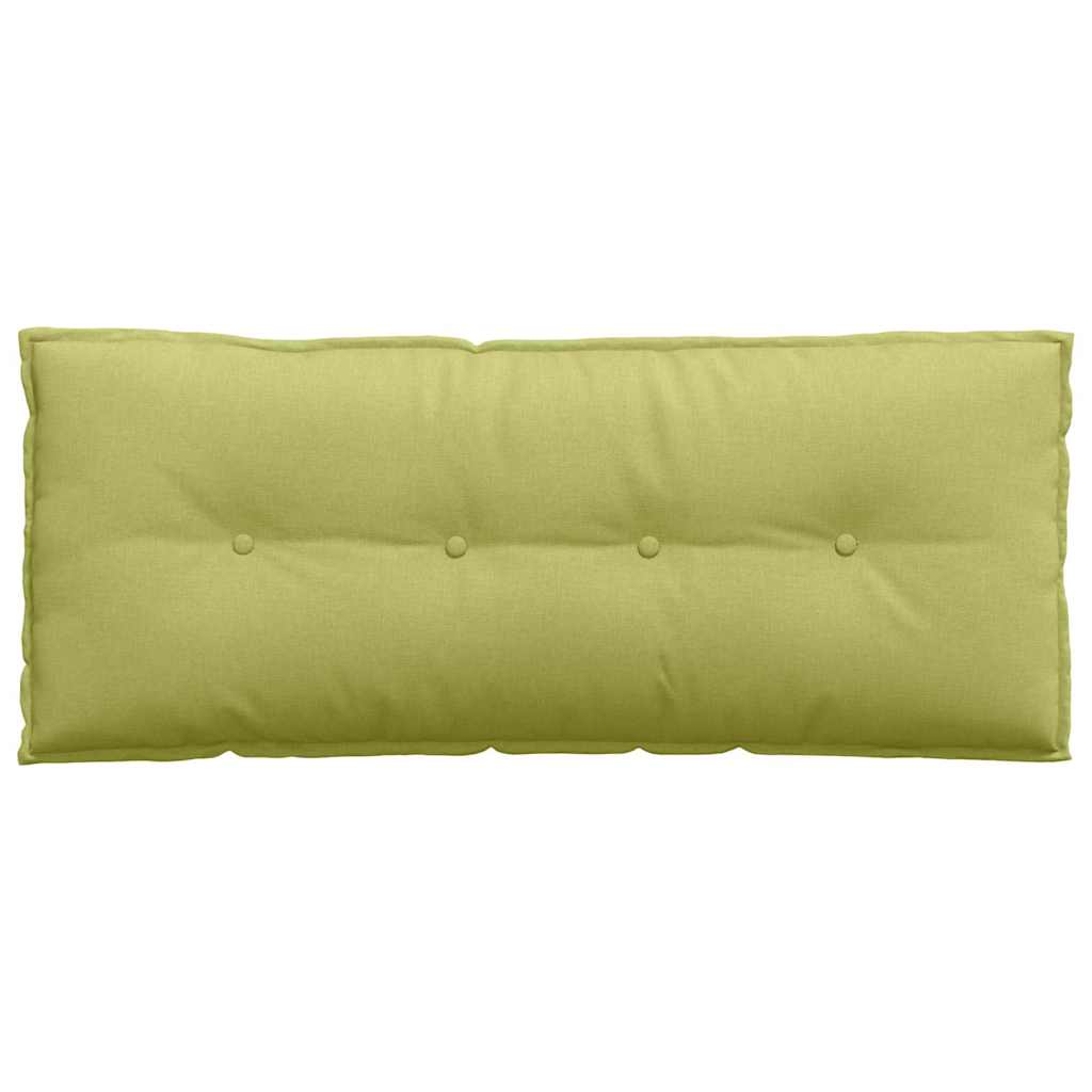 vidaXL Poduszka na plecy Jasnozielony 120 x 19 x 50 cm tkanina