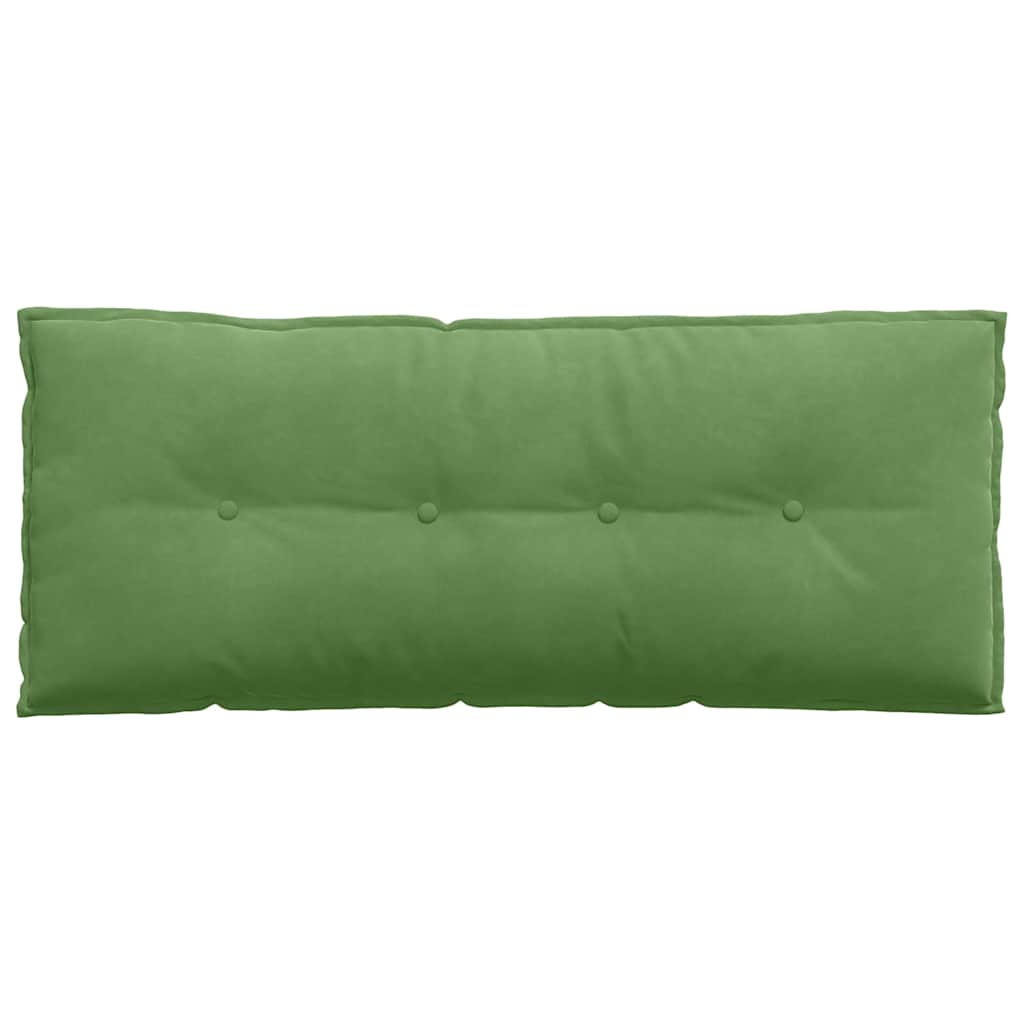 vidaXL Poduszka na plecy Jasnozielony 120 x 50 cm Tkanina sztruksowa