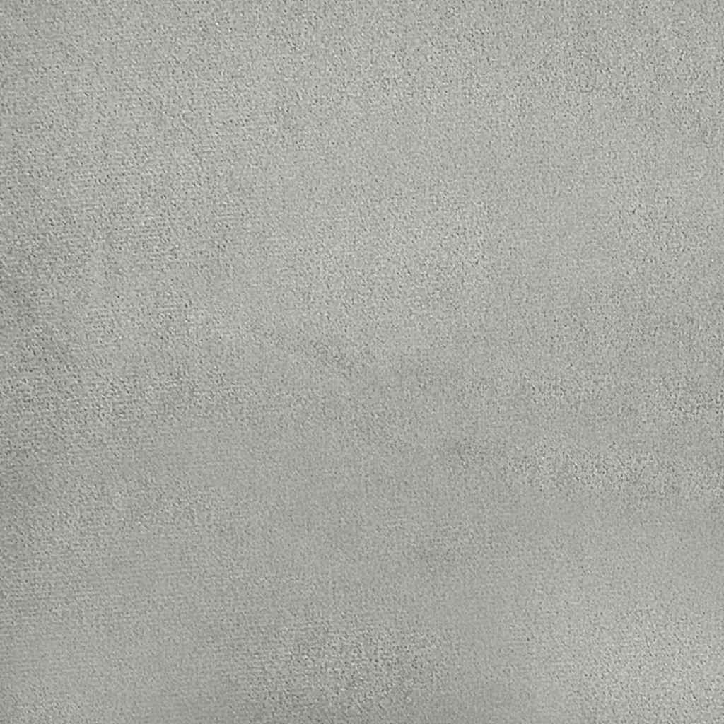 vidaXL Poduszka na plecy Jasnoszary 120 x 50 cm Tkanina mikrofibrowa