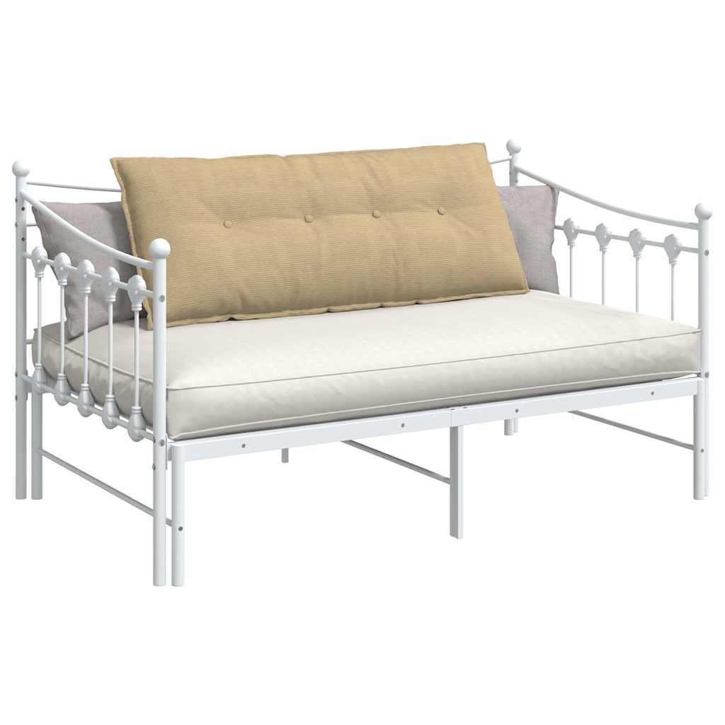 vidaXL Poduszka na plecy Szary zielony 120 x 50 cm Tkanina sztruksowa