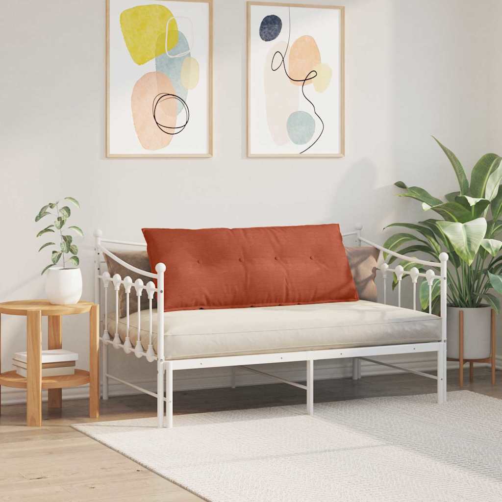 vidaXL Poduszka na plecy Czerwono-pomarańczowy 120 x 50 cm