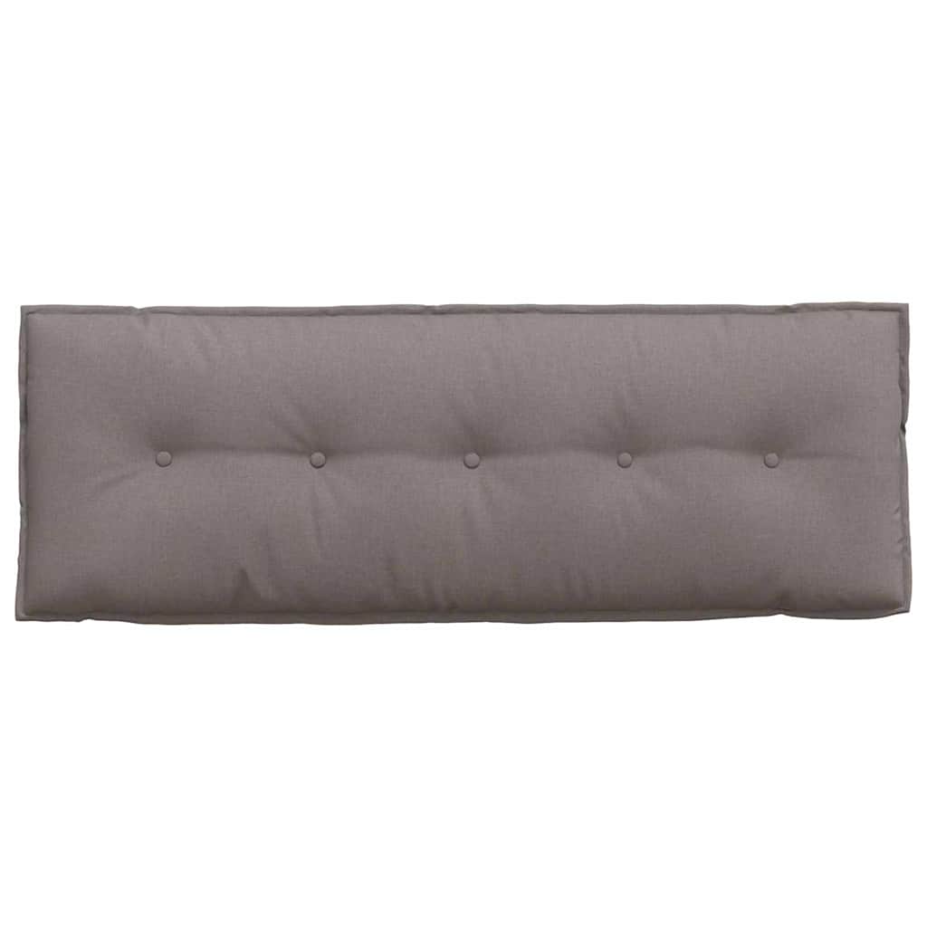vidaXL Poduszka na plecy Ciemnoszary 140 x 19 x 50 cm tkanina