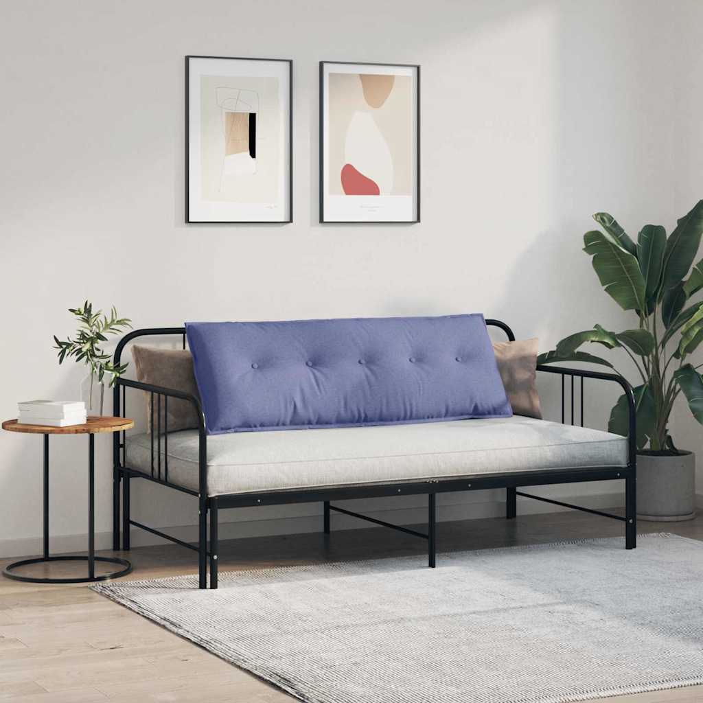 vidaXL Poduszka na plecy Niebieski dżins 140 x 19 x 50 cm tkanina