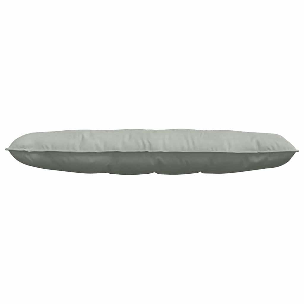 vidaXL Poduszka na plecy Jasnoszary 140 x 50 cm Tkanina sztruksowa