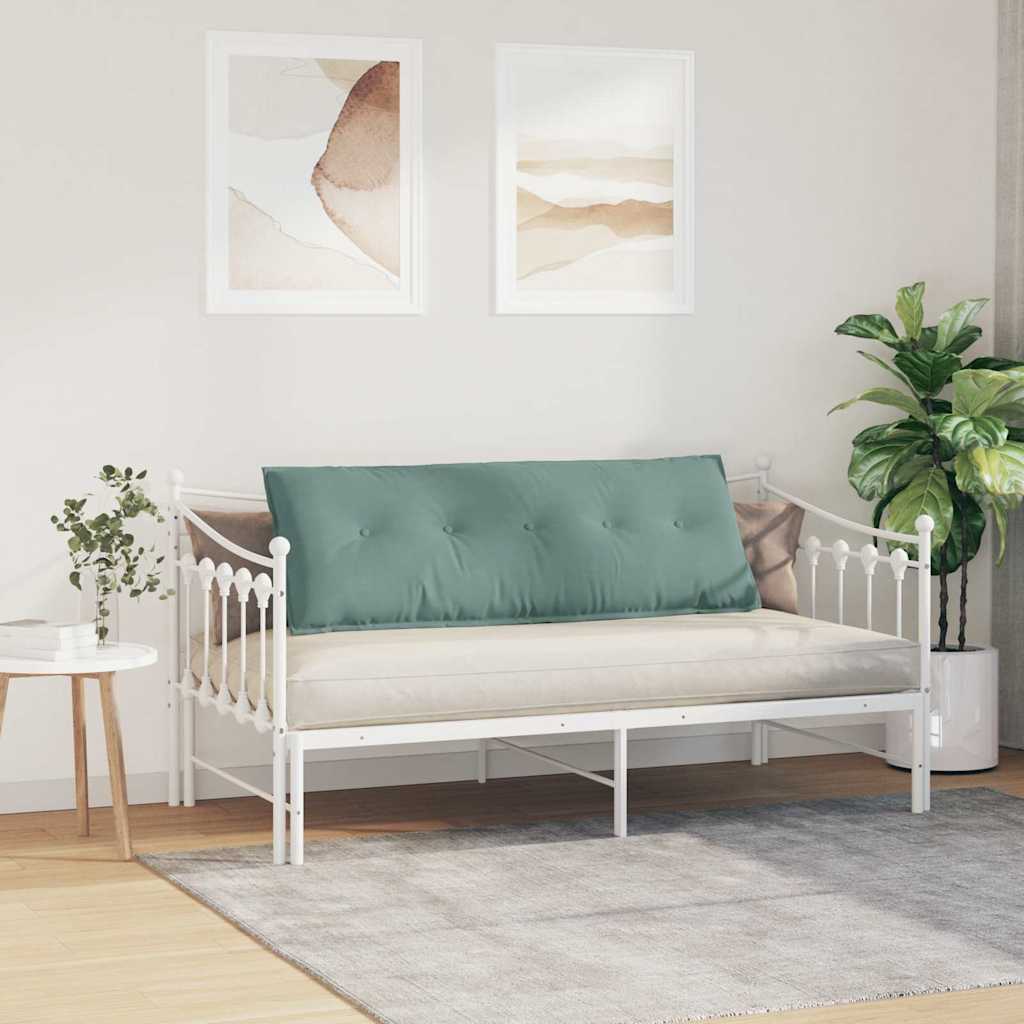 vidaXL Poduszka na plecy Zielony morski 140 x 50 cm Tkanina sztruksowa