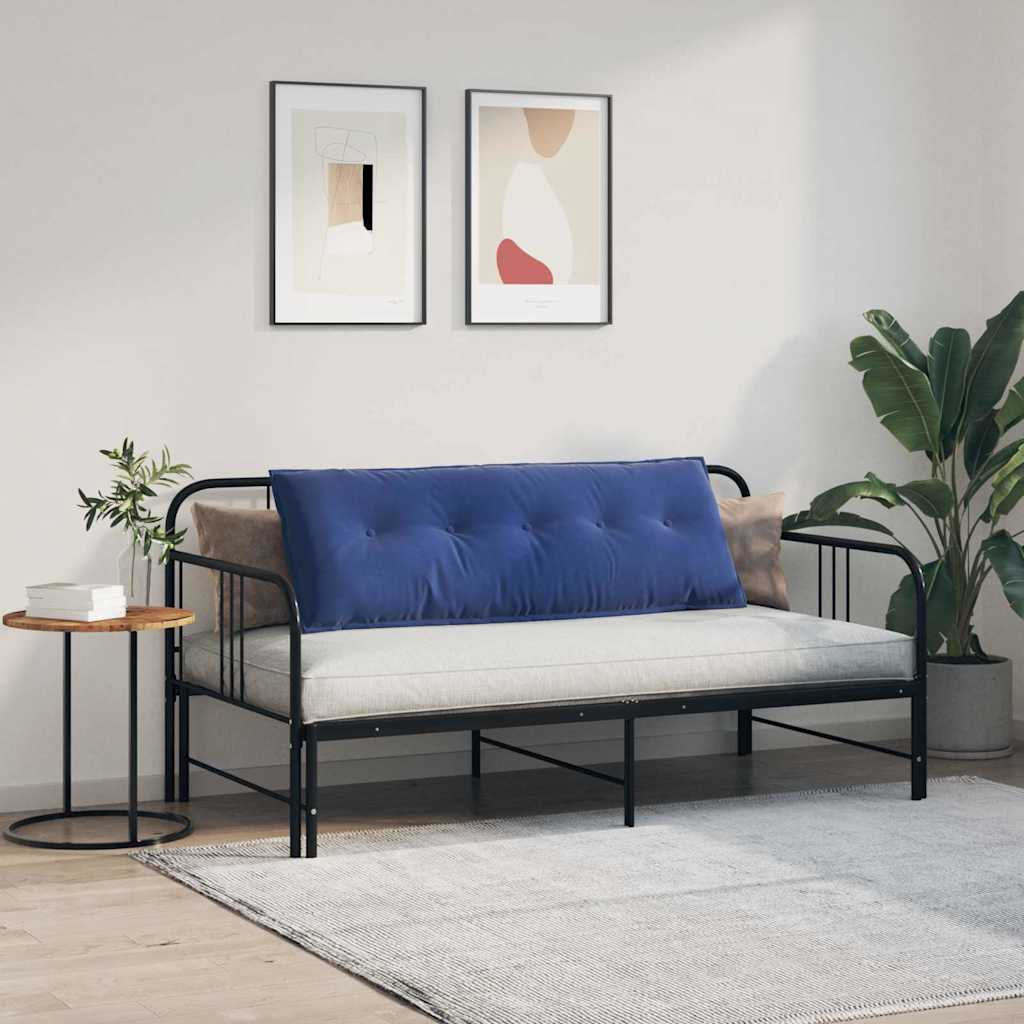 vidaXL Poduszka na plecy Niebieski policyjny 140 x 50 cm