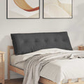 vidaXL Poduszka na plecy Ciemnoszary 140 x 50 cm Tkanina sztruksowa