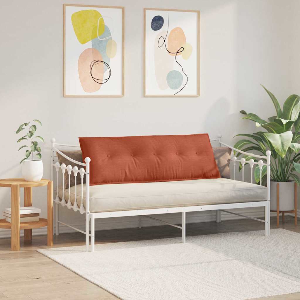 vidaXL Poduszka na plecy Czerwono-pomarańczowy 140 x 50 cm