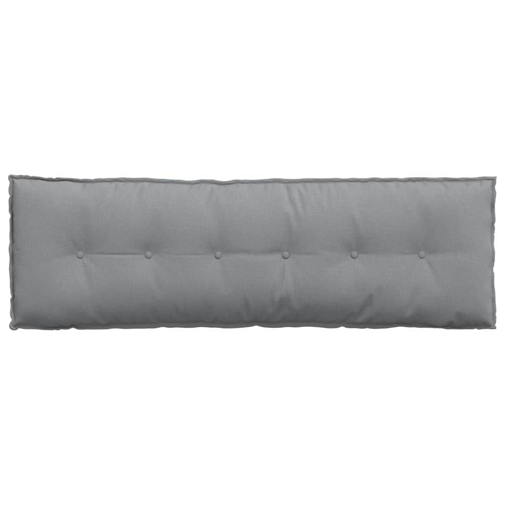 vidaXL Poduszka na plecy Jasnoszary 160 x 19 x 50 cm tkanina