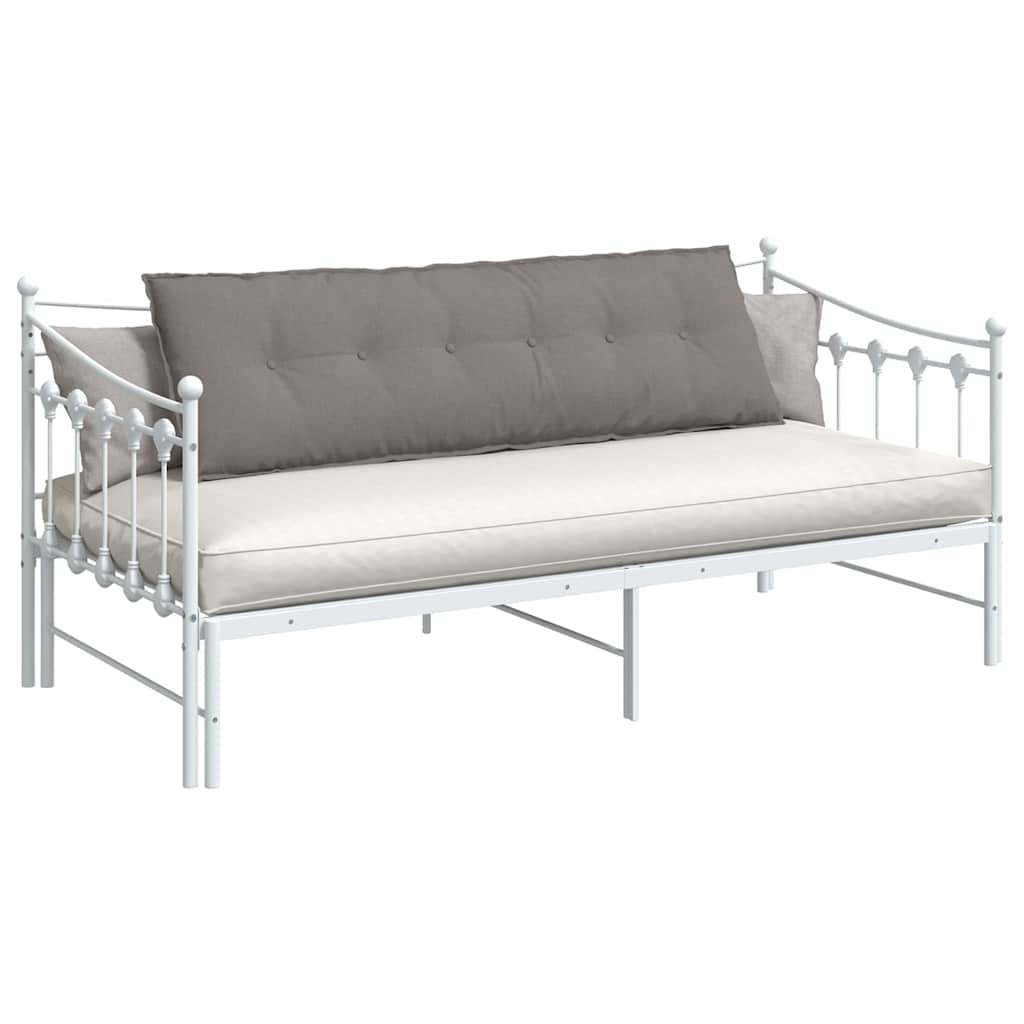 vidaXL Poduszka na plecy Ciemnoszary 160 x 19 x 50 cm tkanina