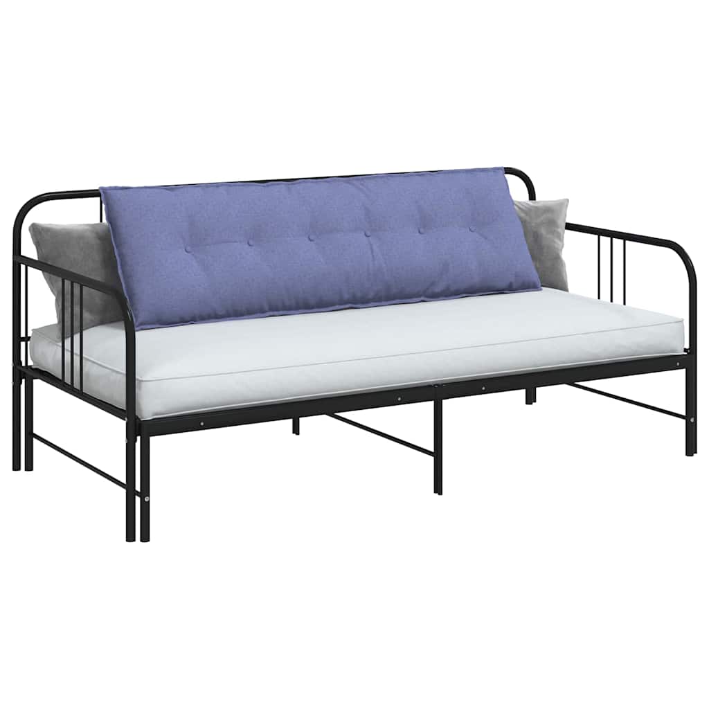 vidaXL Poduszka na plecy Niebieski dżins 160 x 19 x 50 cm tkanina