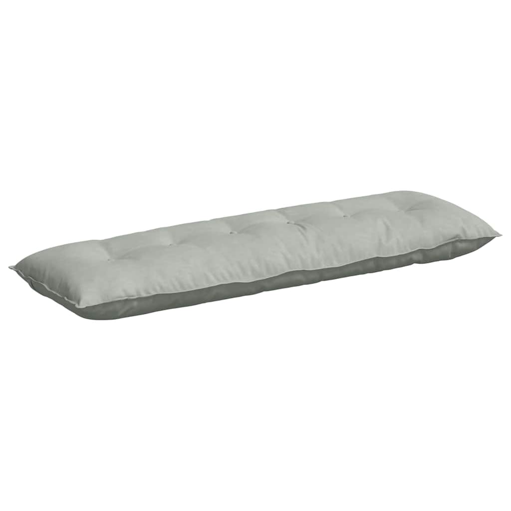 vidaXL Poduszka na plecy Jasnoszary 160 x 50 cm Tkanina sztruksowa
