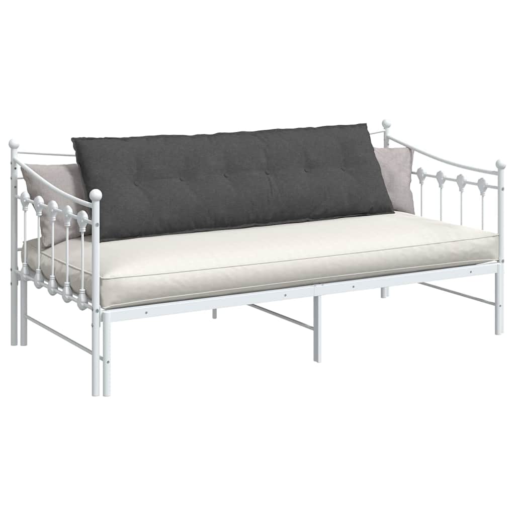 vidaXL Poduszka na plecy Ciemnoszary 160 x 50 cm Tkanina sztruksowa