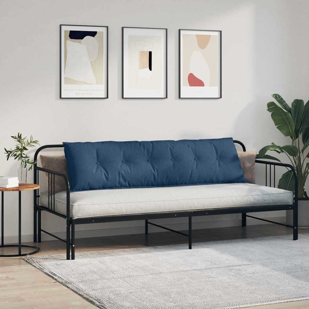 vidaXL Poduszka na plecy Niebieski 180 x 19 x 50 cm tkanina