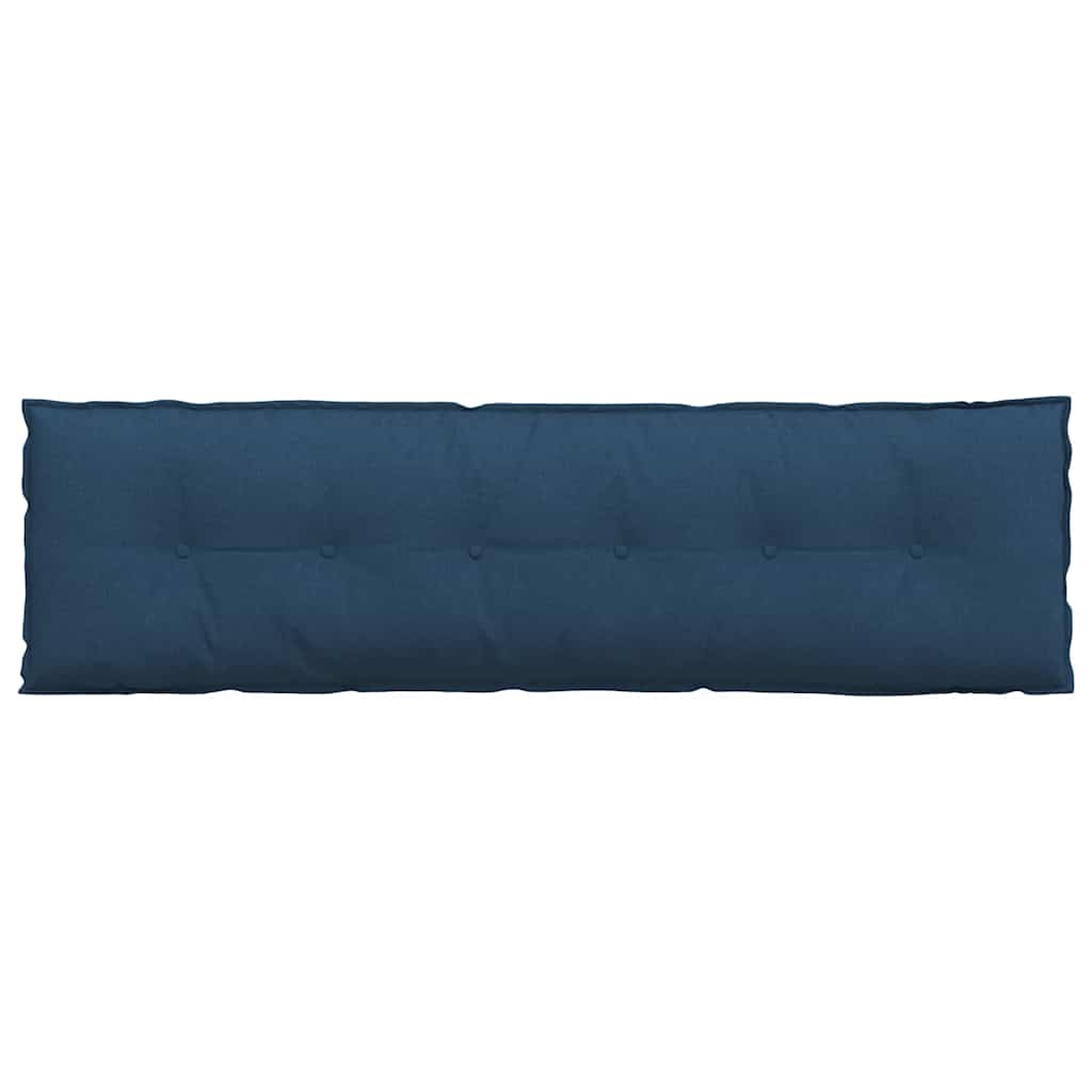 vidaXL Poduszka na plecy Niebieski 180 x 19 x 50 cm tkanina