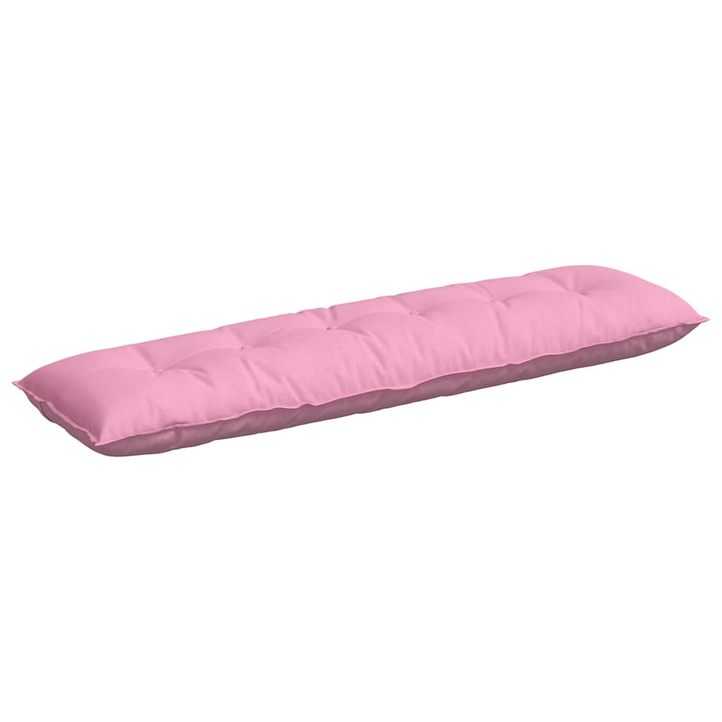 vidaXL Poduszka na plecy Różowy 180 x 19 x 50 cm tkanina