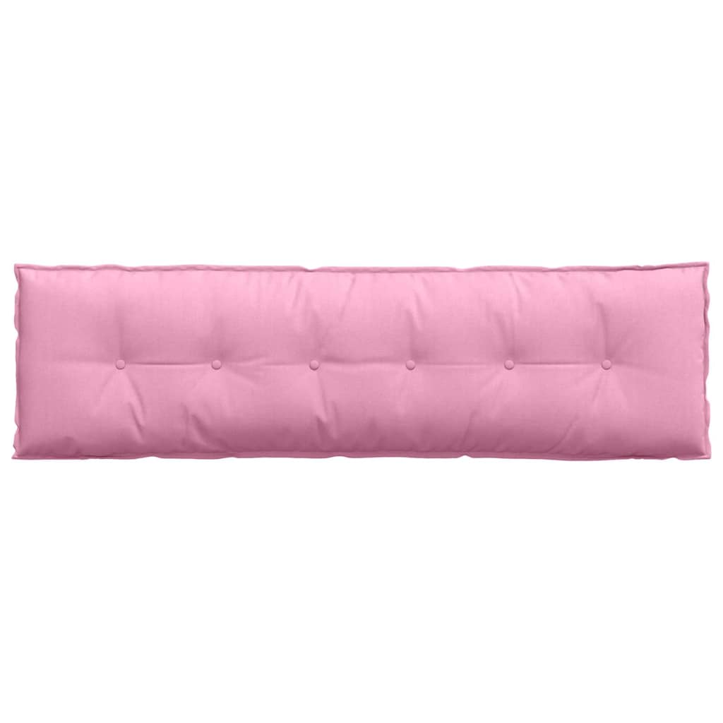 vidaXL Poduszka na plecy Różowy 180 x 19 x 50 cm tkanina