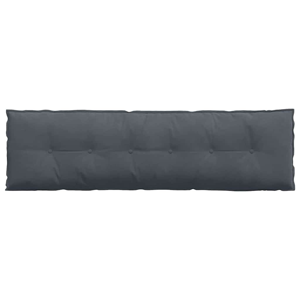 vidaXL Poduszka na plecy Ciemnoszary 180 x 50 cm Tkanina sztruksowa