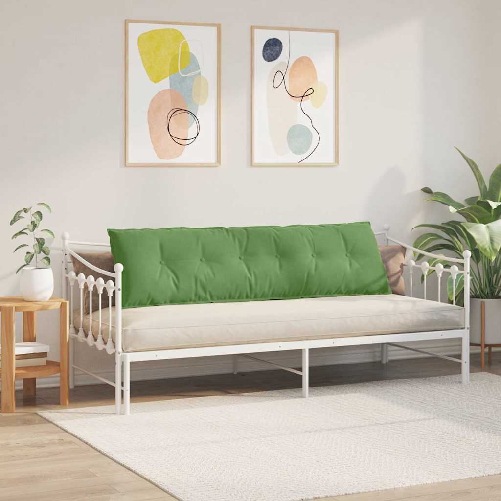 vidaXL Poduszka na plecy Jasnozielony 180 x 50 cm Tkanina sztruksowa