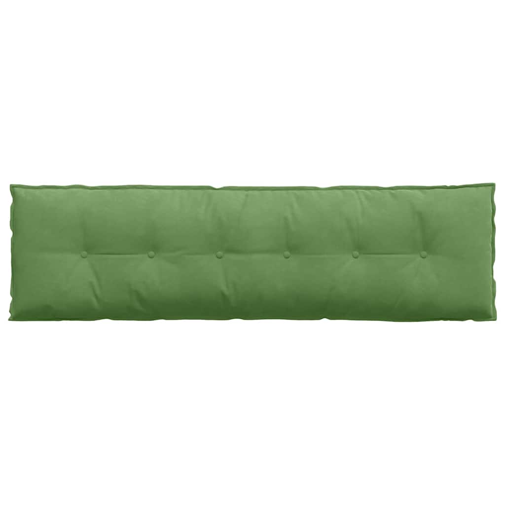 vidaXL Poduszka na plecy Jasnozielony 180 x 50 cm Tkanina sztruksowa