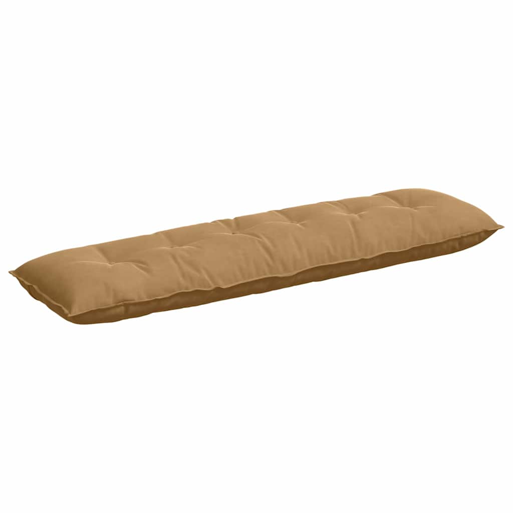 vidaXL Poduszka na plecy Brązowy 180 x 50 cm Tkanina sztruksowa