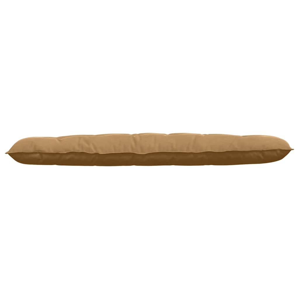 vidaXL Poduszka na plecy Brązowy 180 x 50 cm Tkanina sztruksowa