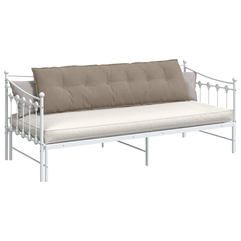vidaXL Poduszka na plecy Ciemnoszary 180 x 50 cm Tkanina mikrofibrowa