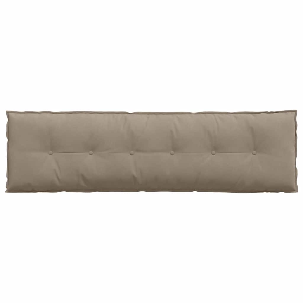 vidaXL Poduszka na plecy Ciemnoszary 180 x 50 cm Tkanina mikrofibrowa