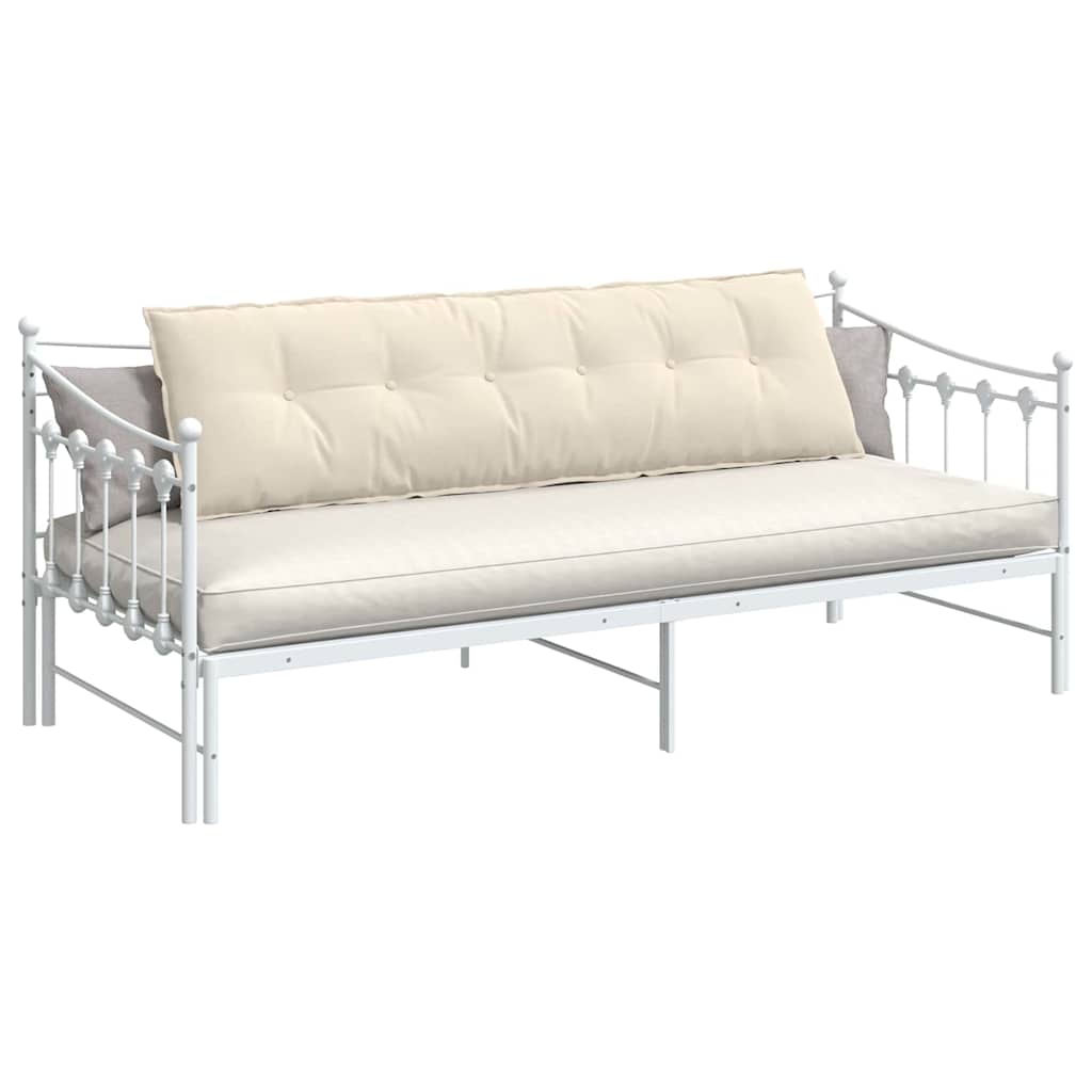 vidaXL Poduszka na plecy Beżowy 180 x 50 cm Tkanina mikrofibrowa