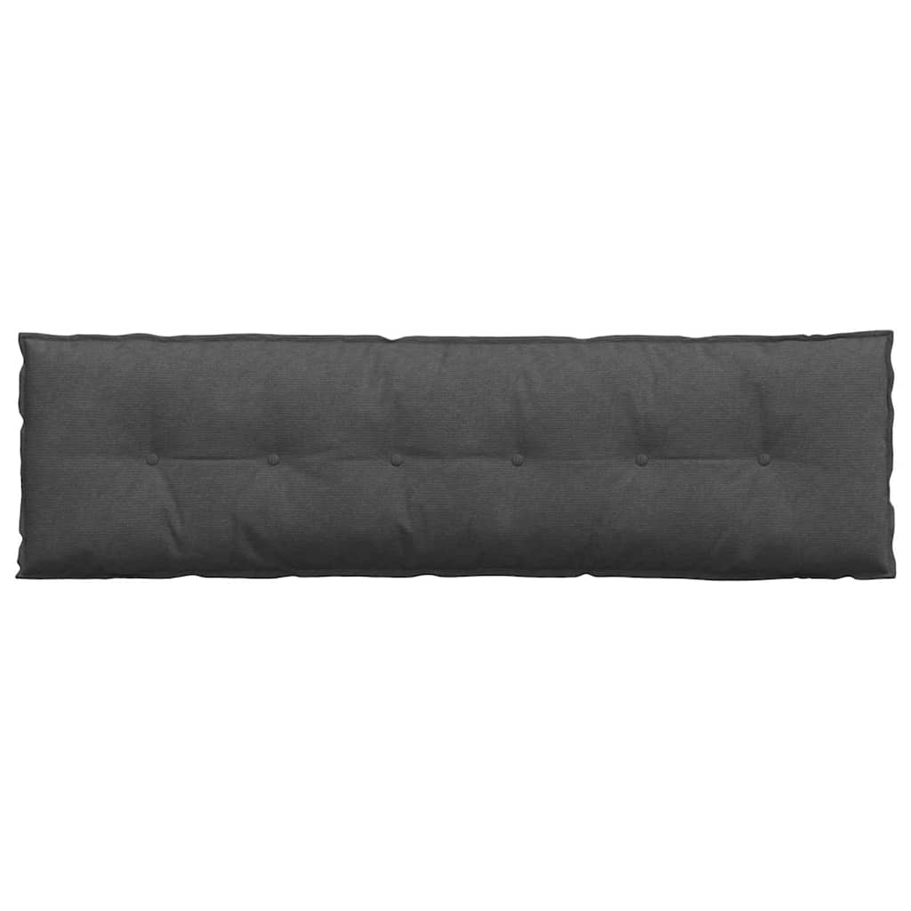 vidaXL Poduszka na plecy Ciemnoszary 180 x 50 cm Tkanina sztruksowa
