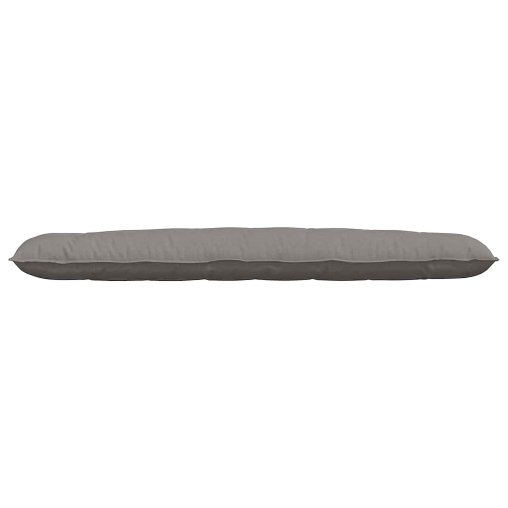 vidaXL Poduszka na plecy Ciemnoszary 200 x 19 x 50 cm tkanina