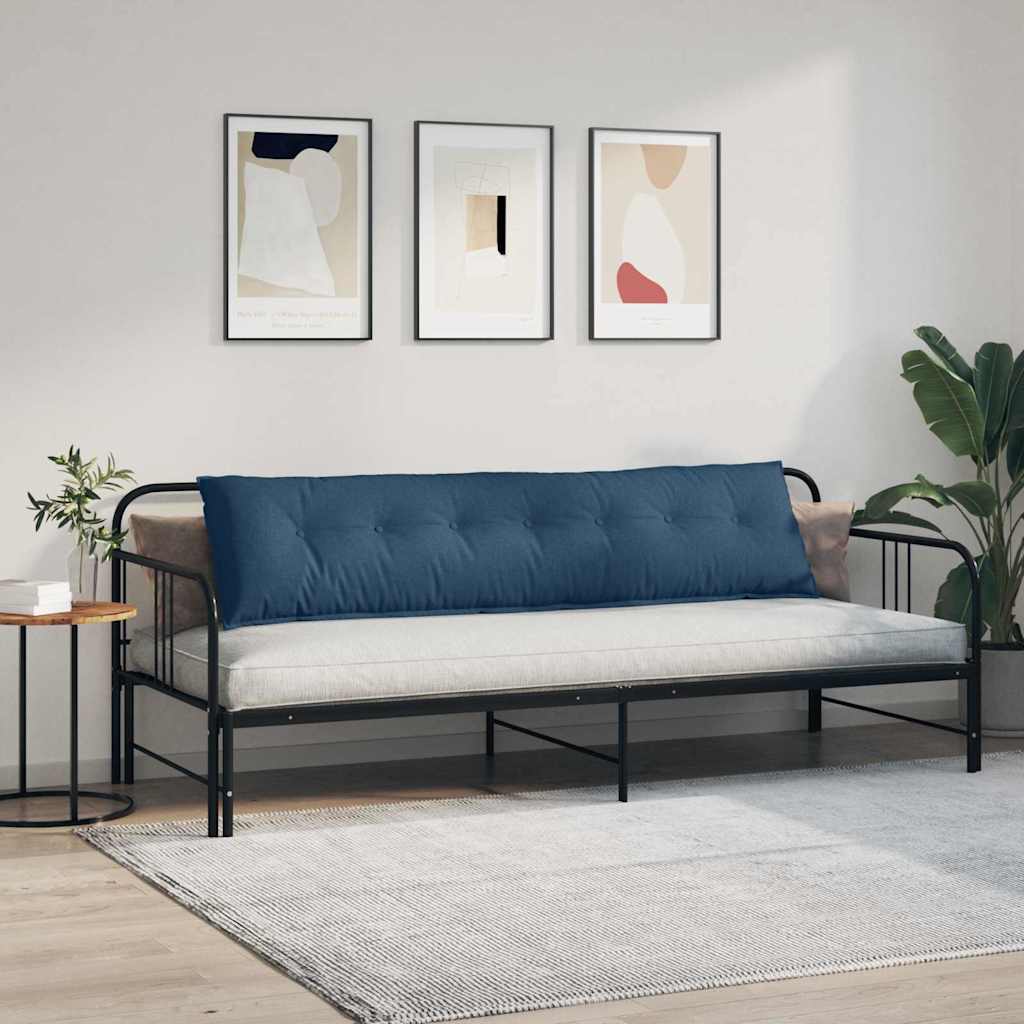 vidaXL Poduszka na plecy Niebieski 200 x 19 x 50 cm tkanina
