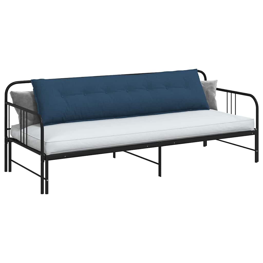 vidaXL Poduszka na plecy Niebieski 200 x 19 x 50 cm tkanina