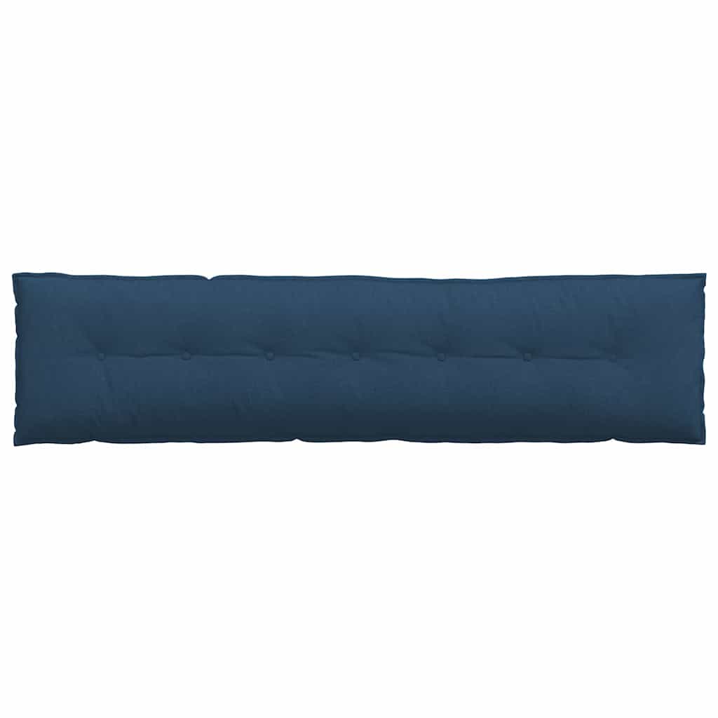 vidaXL Poduszka na plecy Niebieski 200 x 19 x 50 cm tkanina