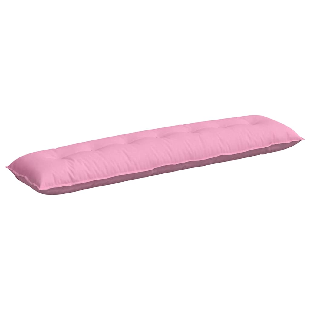 vidaXL Poduszka na plecy Różowy 200 x 19 x 50 cm tkanina