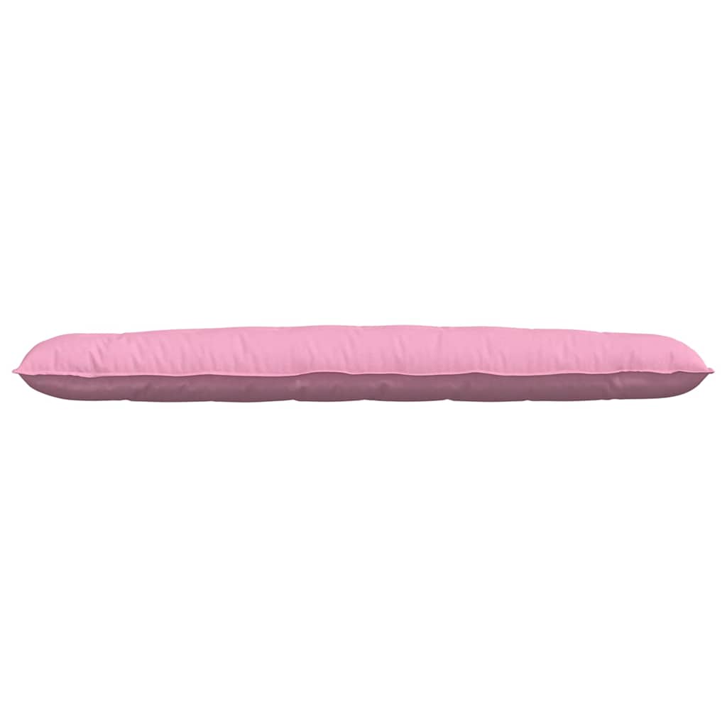 vidaXL Poduszka na plecy Różowy 200 x 19 x 50 cm tkanina