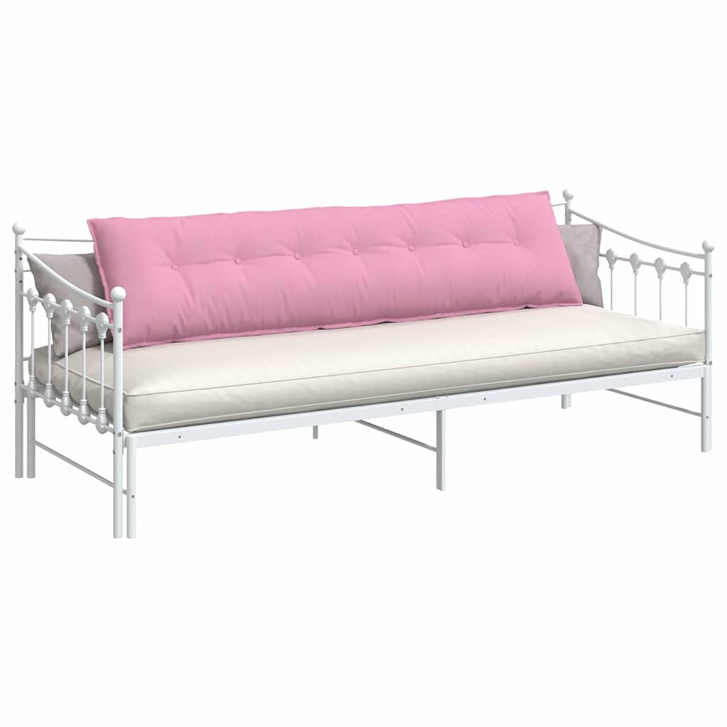 vidaXL Poduszka na plecy Różowy 200 x 19 x 50 cm tkanina