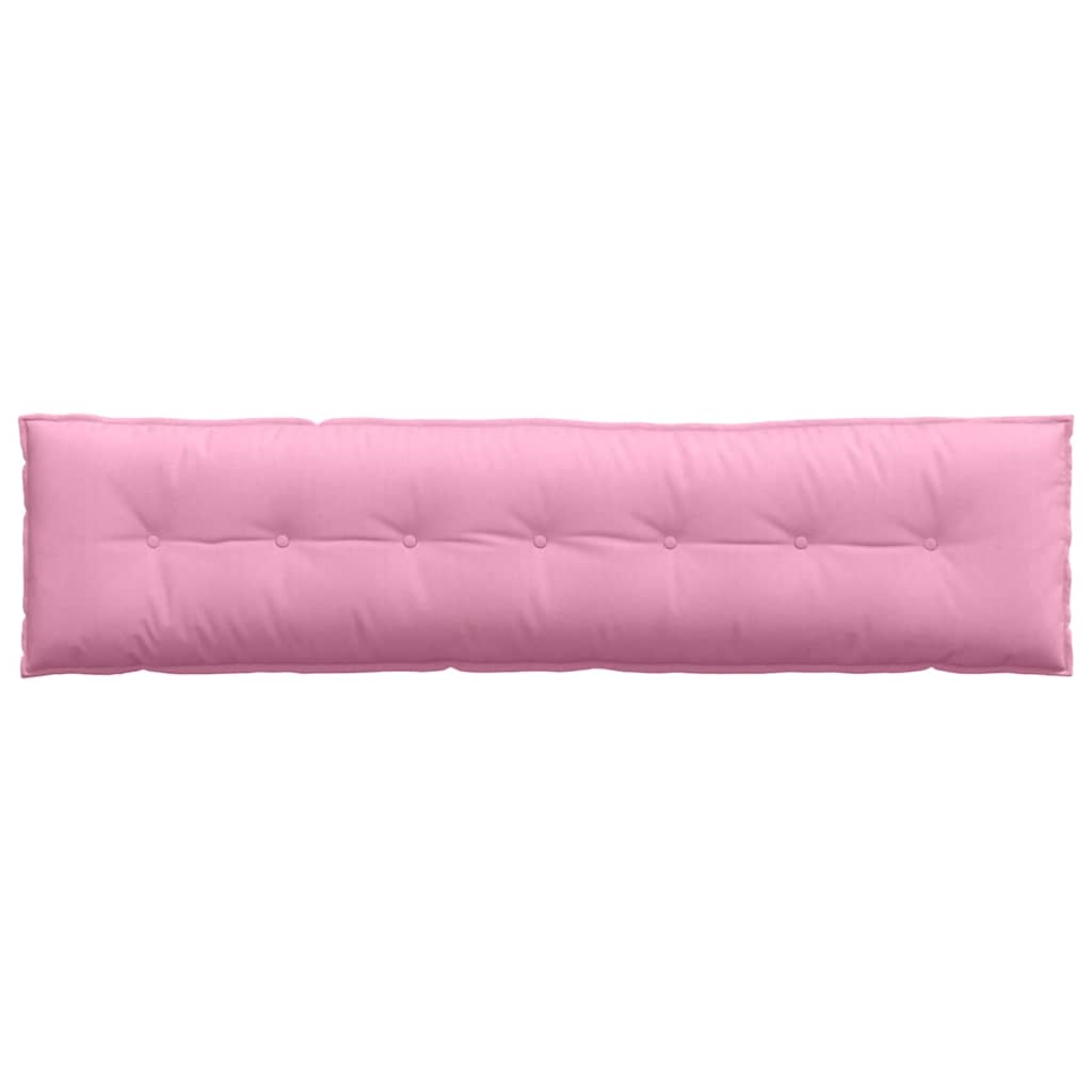 vidaXL Poduszka na plecy Różowy 200 x 19 x 50 cm tkanina