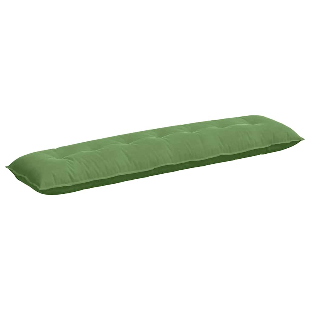 vidaXL Poduszka na plecy Jasnozielony 200 x 50 cm Tkanina sztruksowa