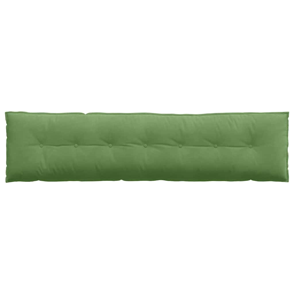 vidaXL Poduszka na plecy Jasnozielony 200 x 50 cm Tkanina sztruksowa