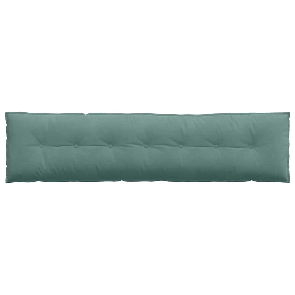 vidaXL Poduszka na plecy Zielony morski 200 x 50 cm Tkanina sztruksowa