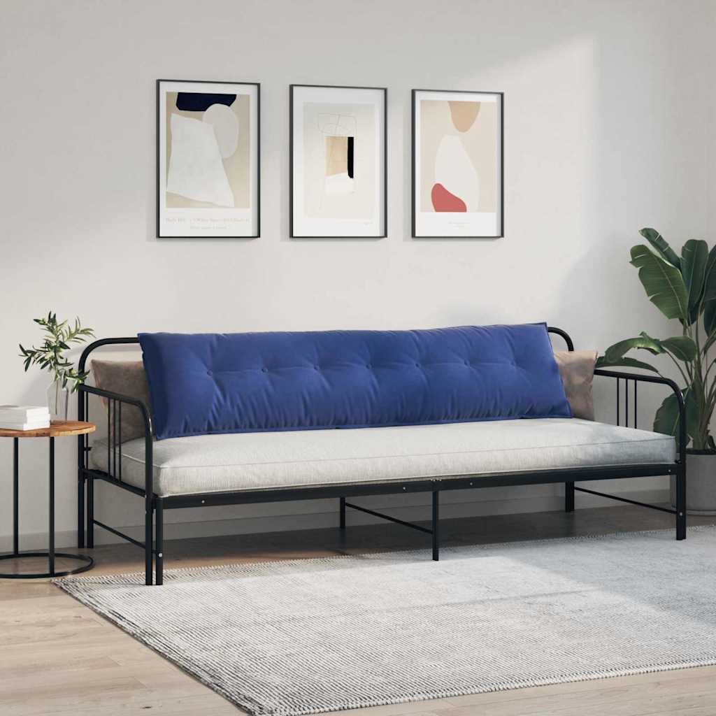 vidaXL Poduszka na plecy Niebieski policyjny 200 x 50 cm