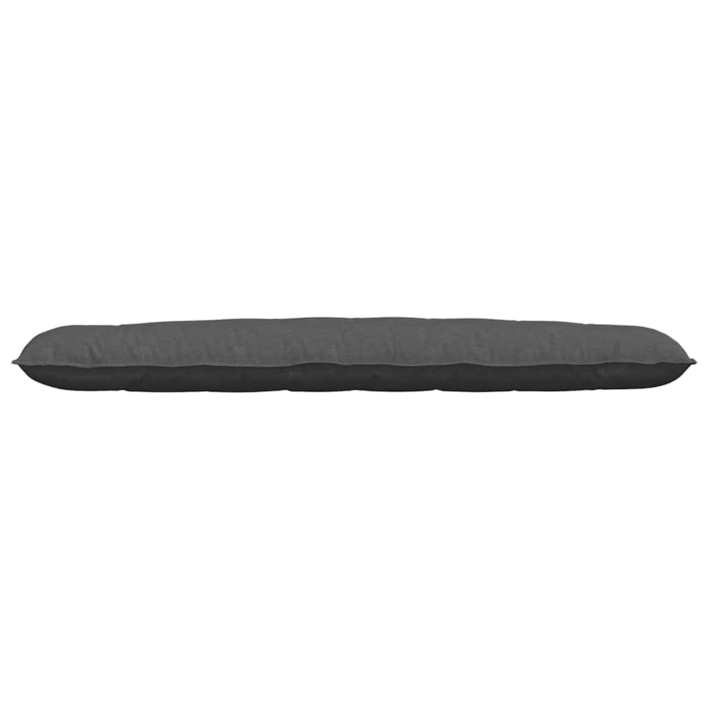 vidaXL Poduszka na plecy Ciemnoszary 200 x 50 cm Tkanina sztruksowa