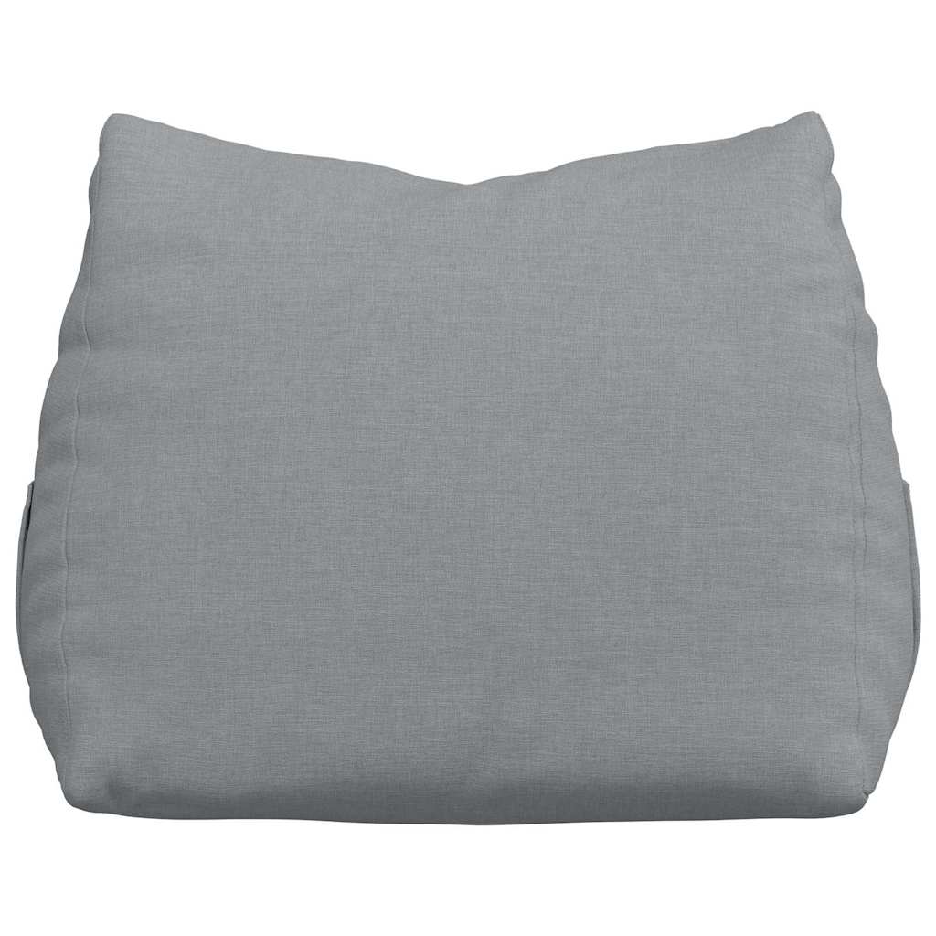 vidaXL Poduszka na plecy Jasnoszary 45 x 20 x 35 cm tkanina